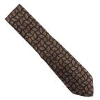 Dior Christian Dior шелк 100% галстук Brown мужской [M142024004] б/у 