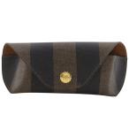 FENDI Fendi . can рисунок очки кейс PVC чай унисекс [M162026039] б/у 