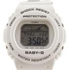 CASIO カシオ BABY-G G-LIDE ベビーG 3296 腕時計 ラバー ソーラー電波時計 デジタル表示 レディース シルバー文字盤【R111425012】中古