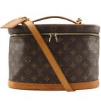 LOUIS VUITTON Louis * Vuitton колено s2WAY плечо M47280 SP1010 vanity монограмма парусина чай женский [R142126008] б/у 