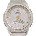 CASIO カシオ ウェーブセプター WVA-M630D-9AJF 腕時計 SS タフソーラー アナデジ表示 メンズ シルバー文字盤【R142126018】中古