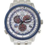 CITIZEN シチズン プロマスター ブルーインパルス E660-S126576 CB5867-79A SS エコドライブ クロノグラフ 白文字盤【R142226018】中古