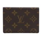 LOUIS VUITTON Louis * Vuitton poruto2karuto*veru TIKKA ruM60533 чехол для пропуска монограмма парусина унисекс [S180825734] б/у 