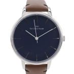 TCH クロックハウス MCA5001 腕時計 SS×レザー シルバー クオーツ アナログ表示 メンズ 黒文字盤【S191925051】中古