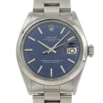 ROLEX ロレックス デイト cal.1570 1500 腕時計 SS 自動巻き アナログ表示 メンズ ブルー文字盤【W150225023】中古