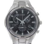 CITIZEN シチズン オルタナ VO10-5992F 腕時計 チタン シルバー エコドライブ クロノグラフ メンズ 黒文字盤【Y192025014】中古