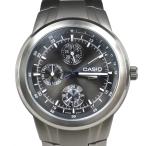 CASIO カシオ アージェント ARG-301 腕時計 チタン シルバー クオーツ クロノグラフ メンズ 黒文字盤【Y200925002】中古