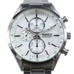 SEIKO セイコー ワイアード ニュースタンダード 7T92-0SM0 AGAV108 腕時計 SS シルバー クオーツ クロノグラフ 白文字盤【Y200925006】中古