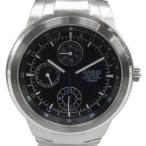 CASIO カシオ エディフィス EF-305D-1AJF 腕時計 SS シルバー クオーツ クロノグラフ メンズ 黒文字盤【Y200925014】中古