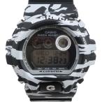 CASIO カシオ G-SHOCK 腕時計 樹脂系 タイガーカモフラージュ 黒/白 クオーツ デジタル表示 メンズ 黒文字盤【Y200925016】中古