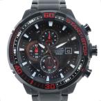 SEIKO セイコー アルバ 10気圧防水 VD57-KE00 腕時計 SS 黒 クオーツ クロノグラフ メンズ 黒文字盤【Y200925025】中古