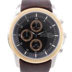 THE CLOCK HOUSE ザ・クロックハウス クロノグラフ CH020M 腕時計 SS クオーツ アナログ表示 メンズ ブラック文字盤【Y200925060】中古