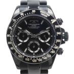 TECHNOS テクノス TGM615 腕時計 SS クオーツ クロノグラフ メンズ ブラック文字盤【Y200925069】中古