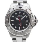 TECHNOS テクノス T4324 腕時計 SS クオーツ アナログ表示 メンズ ブラック文字盤【Y200925071】中古