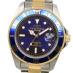 TECHNOS テクノス TAM629 腕時計 SS クオーツ アナログ表示 メンズ ネイビー文字盤【Y200925075】中古