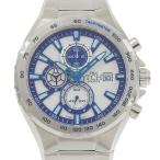 THE CLOCK HOUSE ザ・クロックハウス CH702M 腕時計 SS ブルー クオーツ クロノグラフ メンズ 白文字盤【Y200925112】中古