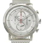CITIZEN シチズン インディペンデント BA5-813-11 腕時計 シルバー クオーツ クロノグラフ メンズ シルバー文字盤【Y200925147】中古