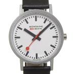 MONDAINE モンディーン A463.30007.11SBB 腕時計 SS×レザー シルバー クオーツ アナログ表示 レディース ホワイト文字盤【Y200925158】中古
