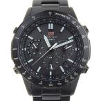 CASIO カシオ エディフィス マルチバンド6 EQW-550DC-1AJF 腕時計 ブラック タフソーラー メンズ ブラック文字盤【Y200925210】未使用