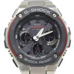 CASIO カシオ G-SHOCK MULTIBAND6 GST-W100D-1A4JF 腕時計 SS シルバー タフソーラー アナデジ表示 メンズ グレー文字盤【Y200925211】中古