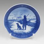  Royal Copenhagen 1977 год year plate украшение произведение искусства [Y22525010] б/у 