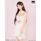 【ROBE de FLEURS/ローブドフルール】ビジューシアーチュールタイトミニドレス(fm3447)