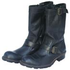 ブーツ バイク メンズ おすすめ INDIAN インディアン モトサイクル AEGIS OIM-022 ソフトカウレザー ジップアップ エンジニアブーツ