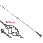 ケージ ツイスト アンテナ フラッグ 旗棒 自転車部品 ローチャリ ローライダー ビーチクルーザー カスタム BMX MTB マウンテンバイク 自転車 パーツ 部品