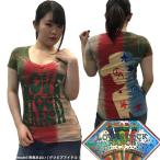 C BAR A シーバーエー BY CHRISTIAN AUDIGIER クリスチャンオードジェー レディース Tシャツ COW GIRL レッド ウエスタン ハリウッド LAセレブ ファッション