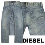 ディーゼル DIESEL メンズ デニム LARKEE 008AT ダメージ REGULAR STRAIGHT プレミアム ジーンズ デニム インポート ファッション