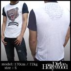 最終値下げ Dirtee Hollywood ダーティーハリウッド メンズ Tri Tシャツ CALIFORNIA ブラック MADE IN USA