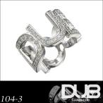 再入荷なし　即納 DUB Collection 指輪 Logo リング 104-3 メンズ レディース ペアリング シルバー アクセサリー ダブコレクション ダブ ジュエリー ring