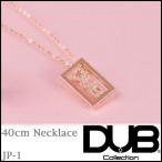 再入荷なし　即納 DUB Sweet Collection ネックレス logo shine mini K10 ピンクゴールド ジルコニア jp-1 DUBジュエリー レディース アクセサリー ダブ