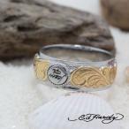 【完売】エドハーディー　Ed Hardy 公式ライセンス ステンレス ハワイアンジュエリー リング EDSF-003