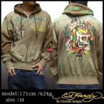 エドハーディー パーカー メンズ 【200種類の品揃え】 Ed Hardy SNAKE SKULL ブラウン スタイル ファッション ブランド クリスチャン オードジェー セール