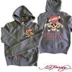 アウトレット、ヤケあり エドハーディー レディース パーカー Ed Hardy LOVE KILLS SLOWRY ラブキル グレー エド・ハーディー 正規品 海外 LAセレブ 着用
