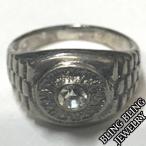 Yahoo! Yahoo!ショッピング(ヤフー ショッピング)【セール】 HIPHOPジュエリー メンズ リング 01 ジルコニア シルバー プレーティング 指輪 ブラス 真鍮 BLING JEWELRY HIPHOP　ストリート スタイル