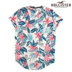 ショッピングホリスター HOLLISTER ホリスター メンズ Tシャツ HOLLISTER CALIFORNIA CURVED HEM 総柄 アメカジ サーフ ブランド ファッション インポート 126