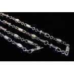Yahoo! Yahoo!ショッピング(ヤフー ショッピング)【セール】 BLING HIPHOP JEWELRY 75cm シルバー 925 プレーティング メンズ ネックレス チェーン ストリート ヒップホップ アクセサリー B