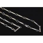 Yahoo! Yahoo!ショッピング(ヤフー ショッピング)【セール】 BLING HIPHOP JEWELRY 60cm シルバー 925 プレーティング メンズ ネックレス チェーン ストリート ヒップホップ アクセサリー G