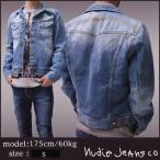 ショッピングロンハーマン ヌーディージーンズ メンズ デニム ジャケット NUDIE JEANS CONNY SS デニムジャケット ブランド ロンハーマン ファッション セレブ カジュアル スタイル セール