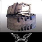 ロビンズジーン ベルト ROBIN'S JEAN メンズ レディース レザーベルト ヴィンテージ グレー