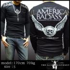 THE SAINTS SINPHONY セインツシンフォニー 長袖 サーマル ロンＴ メンズ KENNEDY セイントシンフォニー シャツ LAセレブ ハリウッド セレブ