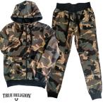 トゥルーレリジョン メンズ スエット セットアップ 迷彩 TRUE RELIGION BIG-T SETUP camo スウェット インポート カジュアル ヴィンテージ スタイル 正規 商品