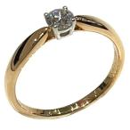 TIFFANY&amp;Co. (ƥեˡ) ϡˡɥ  D0.24ct-H-VVS1-3EX K18PG/PT950 2.4g A
