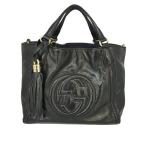 GUCCI(グッチ)　2WAYショルダーバッグ　336751　エナメル　ネイビー　ABランク