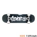  водонепроницаемый с футляром ELEMENT Element полный комплект скейтборд конечный продукт ( детский ) SCRIPT BLACK PLY 7.375 скейтборд скейтборд 