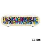  водонепроницаемый с футляром KROOKEDkru Kid полный комплект скейтборд конечный продукт GATHERING YELLOW 8.0 скейтборд скейтборд 