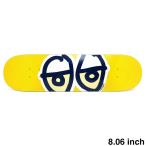 KROOKED DECKkru Kid панель TEAM EYES YELLOW 8.06 скейтборд скейтборд 