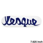 LESQUE DECK отсутствует ke панель TEAM LOGO WHITE/NAVY 7.625 скейтборд скейтборд 